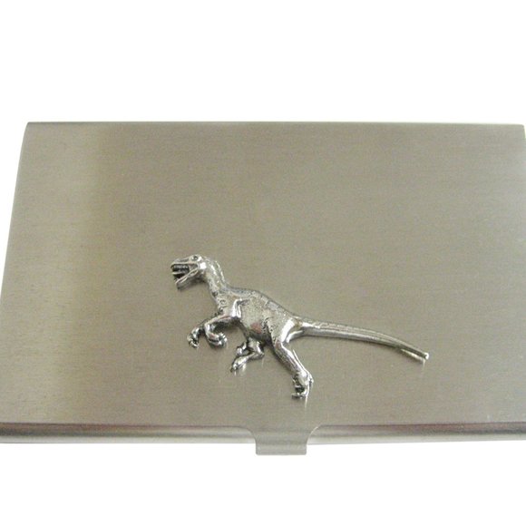 Velociraptor Dinosaur Business Card Holder - Picture 1 of 1